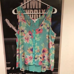 Candie’s Flower Tank Top